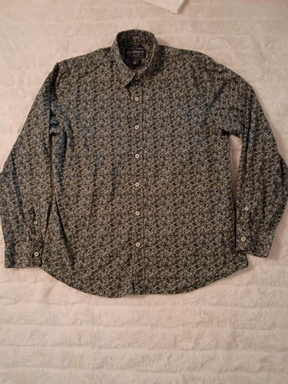 American Rag Floral Button Up - Picture 2 of 5